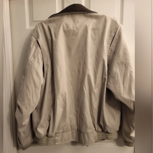 Dockers mens size medium tan bomber Jacket